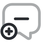Message Add SVG Icon